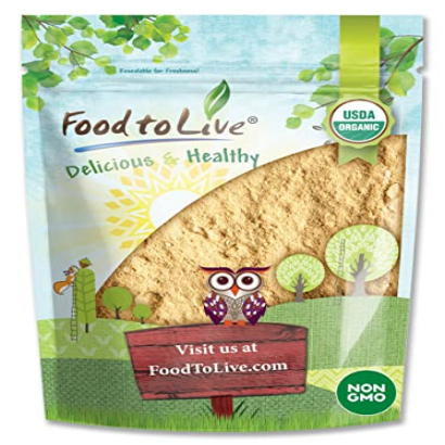 Food to Live Organic Maca Powder, 1 Pound – Gelatinized, Non-GMO, Kosher, Vegan, Bulk