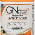 Growing Naturals Rice Protein Isolate Powder, Vanilla Blast, 465-Gram