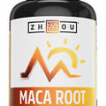 Zhou Maca Root | Boosts Energy | 60 Servings, 120 Count
