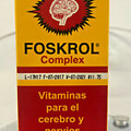 Foskrol Complex Vitaminas Para el Cerebro Y Nervios 30 Tabletas Biokemical