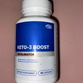 Keto 3 Boost Keto Accelerator Weight Loss Formula. 60caps.FREE 100Ct TEST STRIPS