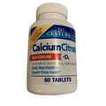21st CENTURY CALCIUM CITRATE Maximum + D3 Supports Bone Health 60 Tablets