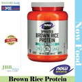 NOW Foods Sports Sprouted Brown Rice Protein Powder Unflavored 2lbs Exp. 11/2025
