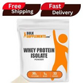 BULKSUPPLEMENTS.COM Whey Protein Isolate Powder (Whey Protein) 33 Serving, 2.2lb