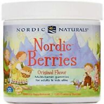 Nordic Berries Original Flavour Gummy Berries 120 - zinc + Vit A, B, C, D3, & E
