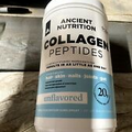 Ancient Nutrition COLLAGEN Peptides Unflavored • 25.4 Oz (20g) • Exp 07/2024