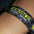 New Rockstar Energy Drink "Party Like a Rockstar" Promotional Taglio Wristband