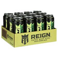 Reign Total Body Fuel White Gummy Bear Energy Drink 16 Fl Oz 12 Pack