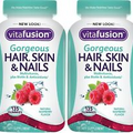 Vitafusion Gorgeous Hair, Skin & Nails Multivitamin 135 Count Pack of 2 BIOTIN
