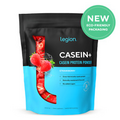 Legion Casein+ Pure Micellar Casein Protein Powder, Strawberry, 30 Servings