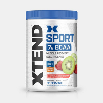 XTEND Sport BCAA Powder - 30 Servings - Strawberry Kiwi Splash