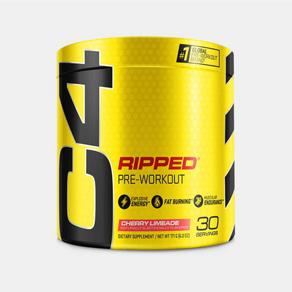 C4 Ripped® Pre Workout Powder - 30 Servings - Cherry Limeade