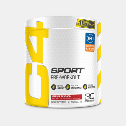 C4 Sport® Pre Workout Powder - 30 Servings - Fruit Punch
