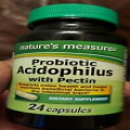 Nature's Measure Probiotic Acidophilus with Pectin Capsules  24-ct.