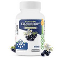 All Natural Elderberry Supplement - Powerful Antioxidant Elderberry Capsules