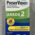 120 PreserVision AREDS 2 Eye Vitamin/Mineral Supplement Exp 2025