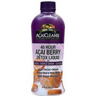 Garden Greens AcaiCleanse - 48 Hour Acai Berry Detox Liquid  32 fl.oz