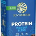 Sunwarrior - Warrior Blend, Plant Based, Raw Vegan Protein Powder (30 Servings)