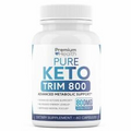 Pure Keto Trim 800 MG Weight Loss Diet Pills Ketogenic Ketosis BHB Supplement