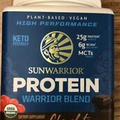 Sunwarrior Organic Plant Protein Powder Chocolate Flavor 13.2 oz