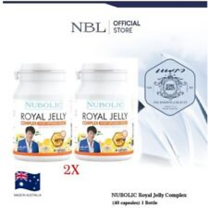 80Caps NUBOLIC Royal Jelly Complex Royal Jelly  Antioxidant,Cold&Asthma Treatmen