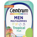 Centrum Men's Multivitamin Gummies, Tropical Fruit Flavors Made from Natural