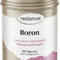 Radiance Boron 3mg 60 Caps - Bone Density, Joint Health -  made in NZ