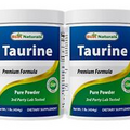 2 Pack Best Naturals Taurine Powder 1 Lb