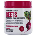 Nutrition Works Beets Superfood Powder Drink Mix for Energy and Endurance, 7.1 Oz.