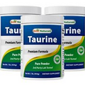 3 Pack Best Naturals Taurine Powder 1 Lb