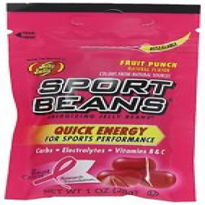 Jelly Belly Candy ~ FRUIT PUNCH SPORT BEANS ~ 3 PACK ~ Energizing ~ FRESH