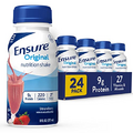 Ensure Original Strawberry Nutrition Shake | Meal Replacement Shake | 24 Pack