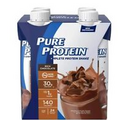 Pure Protein Rich Chocolate Protein Shake 30g Protein- Pack of 4