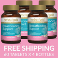 Herbs of Gold BreastFeeding Support 60 Tablets - 4 PACK PRICE - $26.45 each