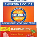 Zicam Zinc Cold Remedy RapidMelts Quick-Dissolve Tablets Cherry Flavor 25 ct