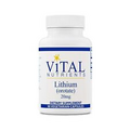 Vital Nutrients - 100% Elemental Lithium (Orotate) - Supports Mental and Beha...