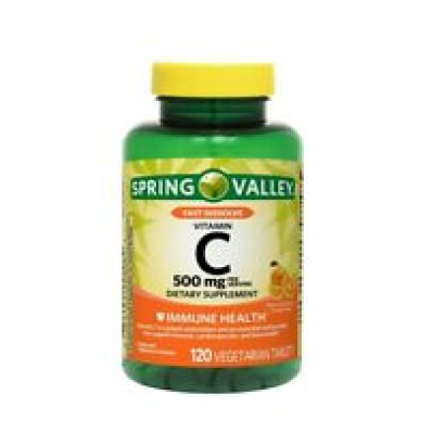 Spring Valley 500mg Vitamin C Fast Dissolve - 120 Count