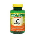 Spring Valley 500mg Vitamin C Fast Dissolve - 120 Count
