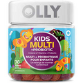Olly Vitamin Kids Multi Probiotic Essential Vitamins Minerals Boost 70 pcs NEW