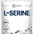 Pure L Serine Powder, 500 Grams (250 Days Supply), Filler Free, Supports