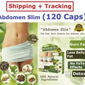(120 Caps) Abdomen Slim 100% Natural Herbal Detox Weight Belly Loss No Effects