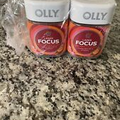 Olly Laser Focus Berry Tangy Tangerine Supplement -2 Bottles Never Opened