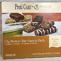 Proti Care High Protein Snack and Meal Replacement Diet Bars - 15g Protein Variety Pack - 7 count - Aspartame Free, Kosher, High Fiber (TWO BOXES - 14 servings)