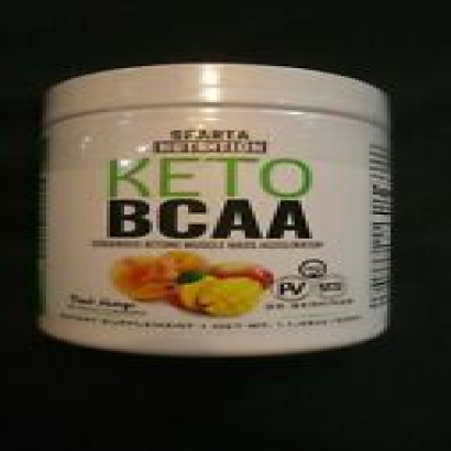 Sparta Nutrition Keto BCAA Peach Mango Flavor 11.46 Oz 25 Servings @7