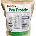 NAMANNA Pea Protein Powder (80% Protein) – 6 lb, Non-GMO, Vegan, Kosher, Halal, Gluten Free, Dairy Free, Soy Free, Hypoallergenic, 100% Pure, Unflavored, Plant Based Protein, Keto Friendly