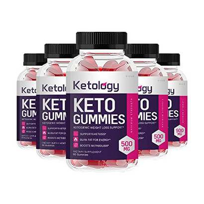 kivus Ketology Keto Gummies - Ketology Keto Ketogenic Weight Loss Support Gummies (5 Pack, 300 Count)