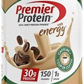 Premier Protein Powder, Cafe Latte , 30g Protein, 1g Sugar, 100% Whey Protein,