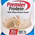 Premier Protein Powder, Vanilla Milkshake, 30g Protein, 1g Sugar, 100% Whey Pro