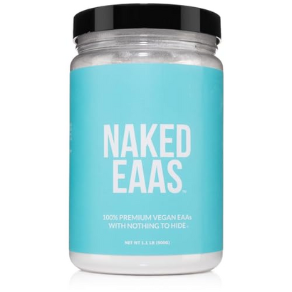 NAKED nutrition Naked Eaas Amino Acids Powder - 50 Servings - Vegan Unflavored Essential Amino Acids 500 Grams - Instantized All Natural Eaa Powder Supplement