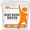 BULKSUPPLEMENTS.COM Beef Bone Broth Protein Powder - Unflavored, Gluten Free, Dairy Free, Beef Protein Powder - 18g of Protein - 22g per Serving, 11 Servings (250 Grams - 8.8 oz)